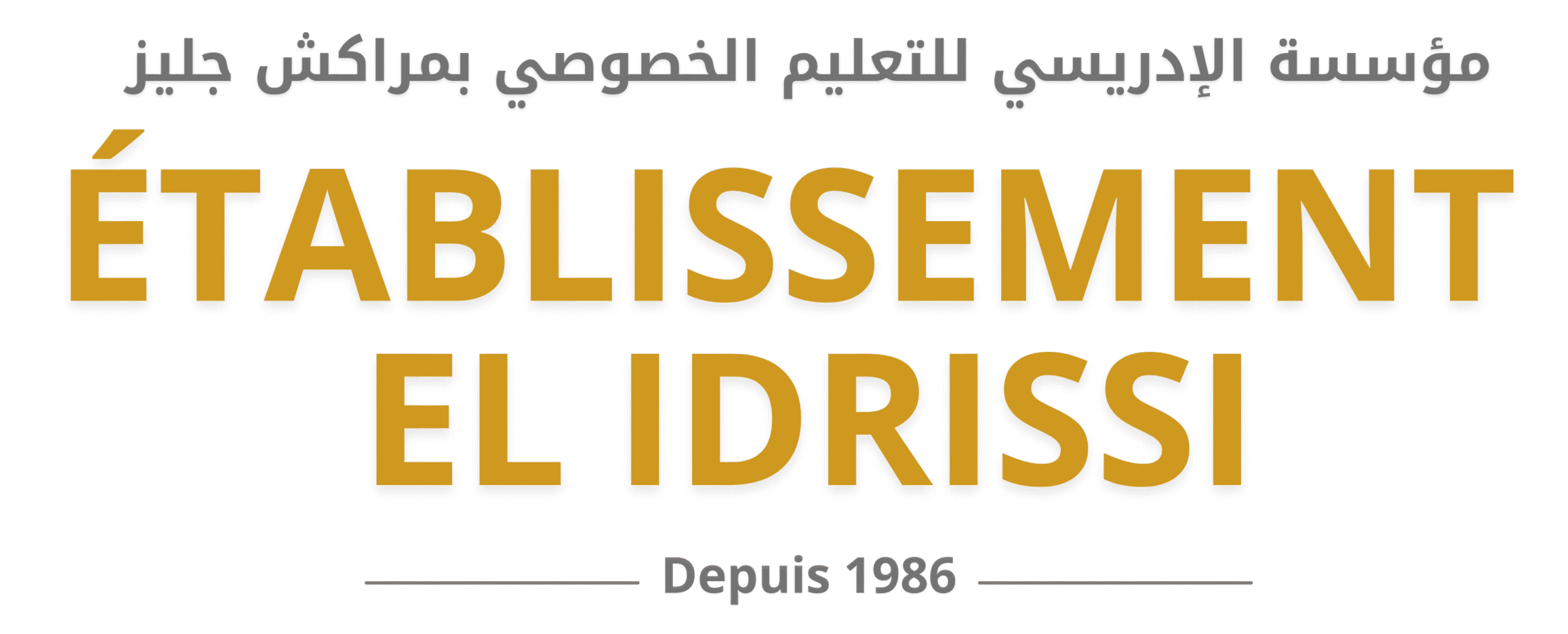 école el idrissi logo